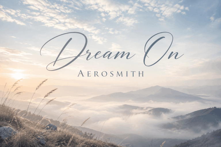 “Dream On” Lyrics Meaning