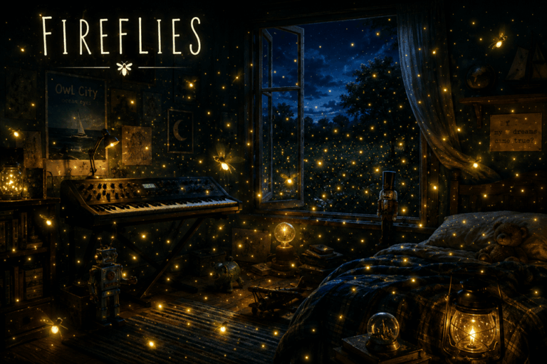 “Fireflies” Lyrics Meaning