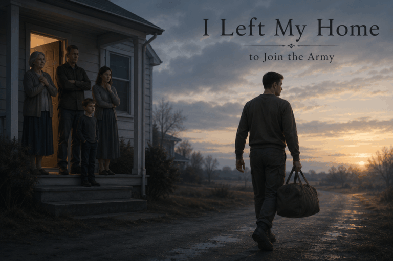 “I Left My Home to Join the Army” Lyrics Meaning