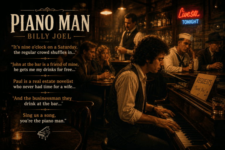 “Piano Man” Lyrics Meaning