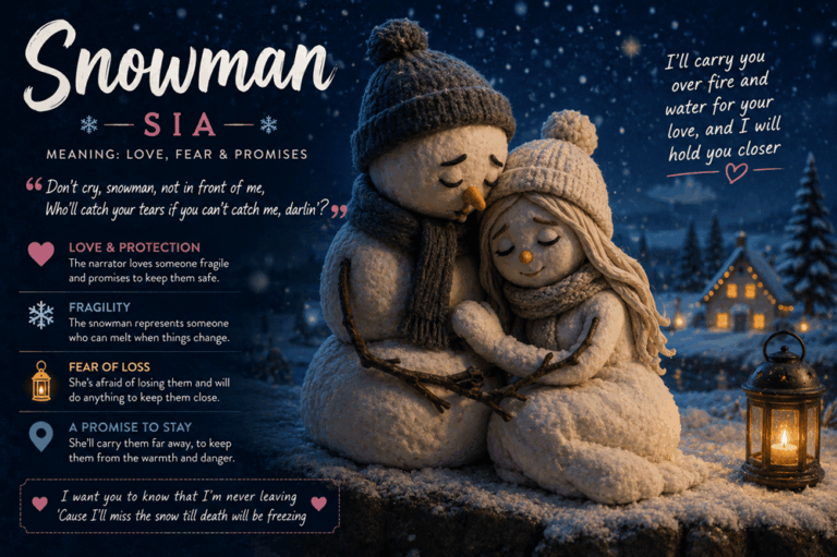 “Snowman” Lyrics Meaning