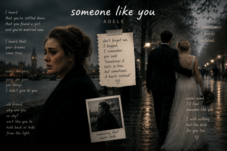 “Someone Like You” Lyrics Meaning