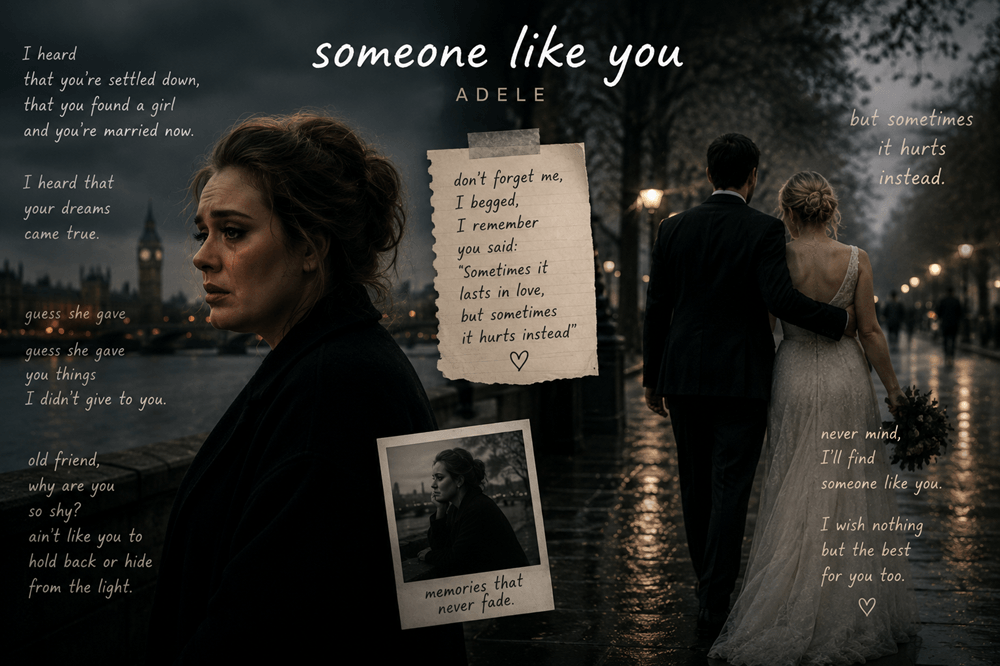 “Someone Like You” Lyrics Meaning