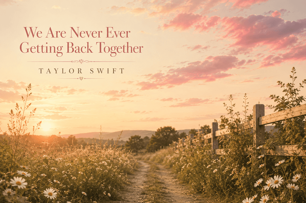 Taylor Swift’s “We Are Never Ever Getting Back Together” Lyrics Meaning
