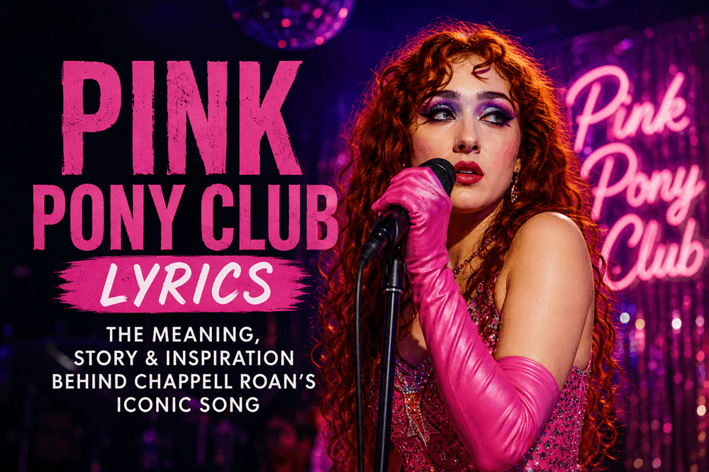 Pink pony club lyrics