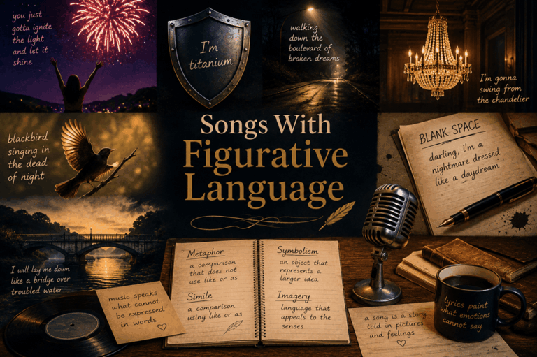 12 Songs With Figurative Language