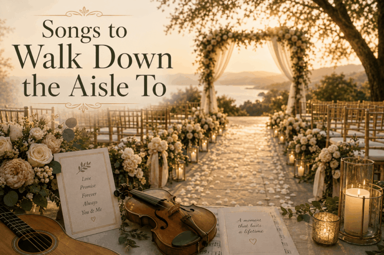16 Beautiful Songs to Walk Down the Aisle To