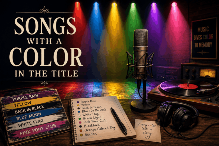 16 Songs With a Color in the Title