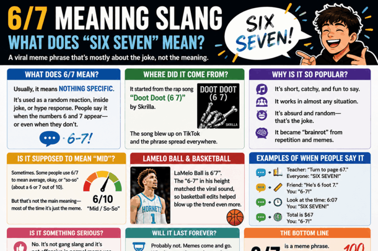 67 Meaning Slang Explained