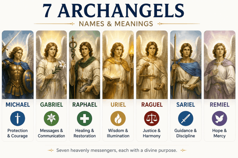 7 Archangels Names and Meanings