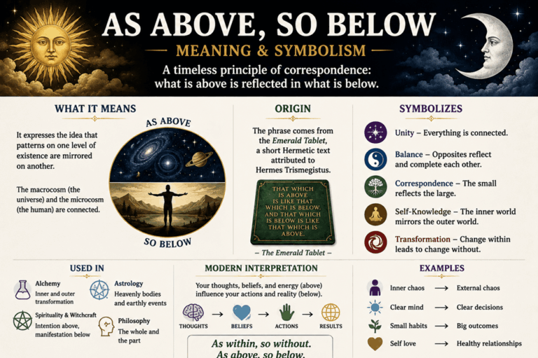 As Above, So Below Meaning