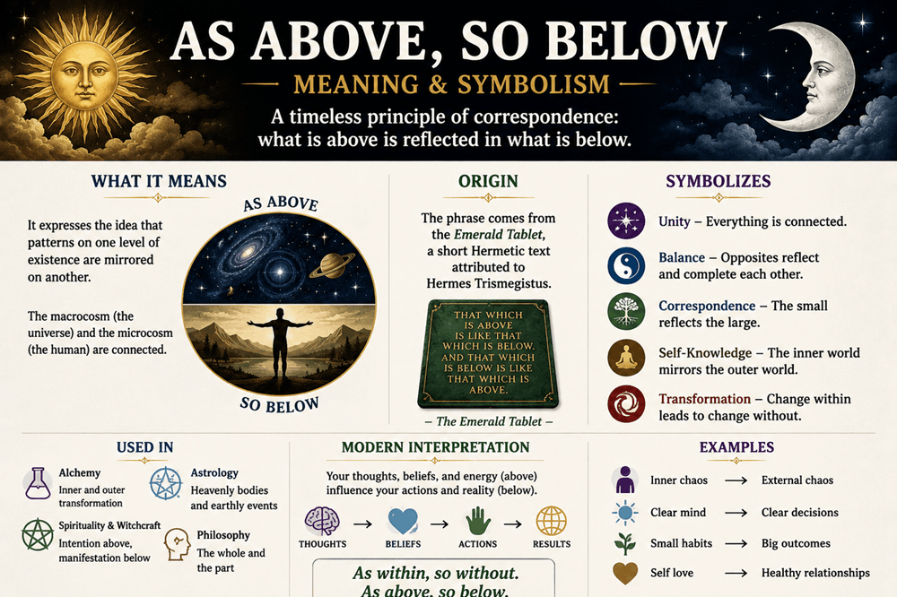 As Above, So Below Meaning