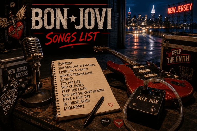 Bon Jovi Songs List
