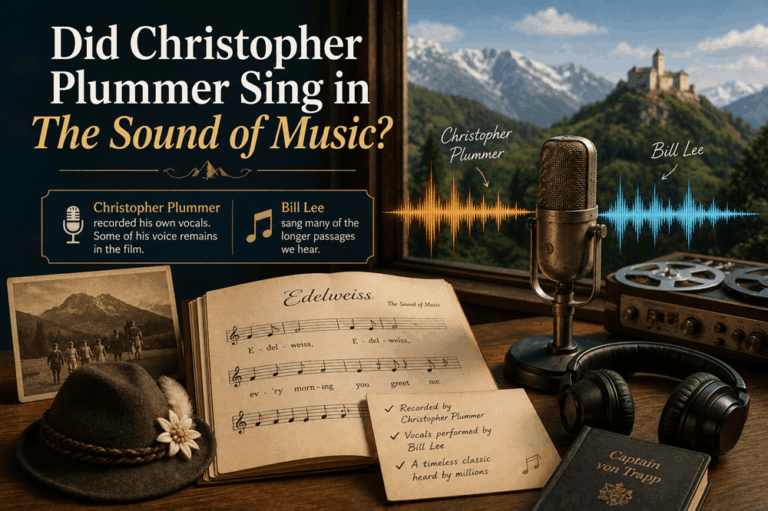 Did Christopher Plummer Sing in The Sound of Music