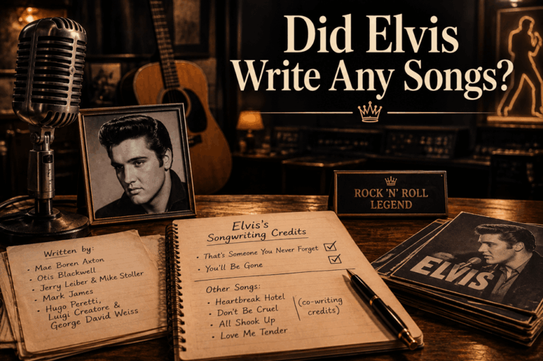 Did Elvis Write Any Songs