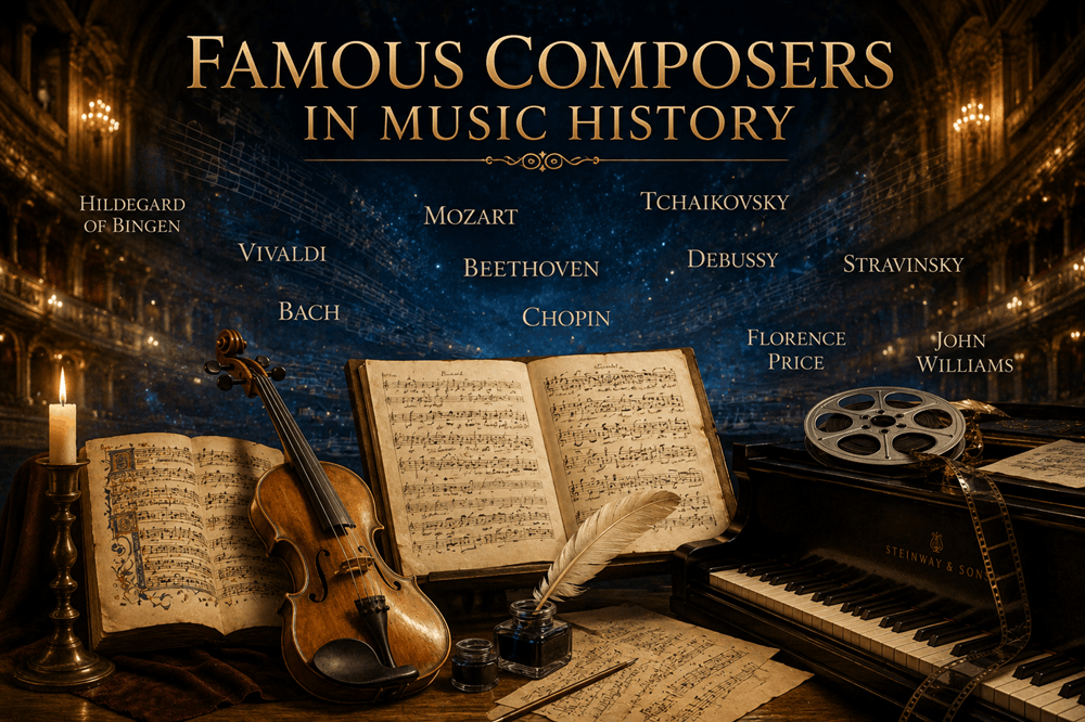 Famous Composers in Music History