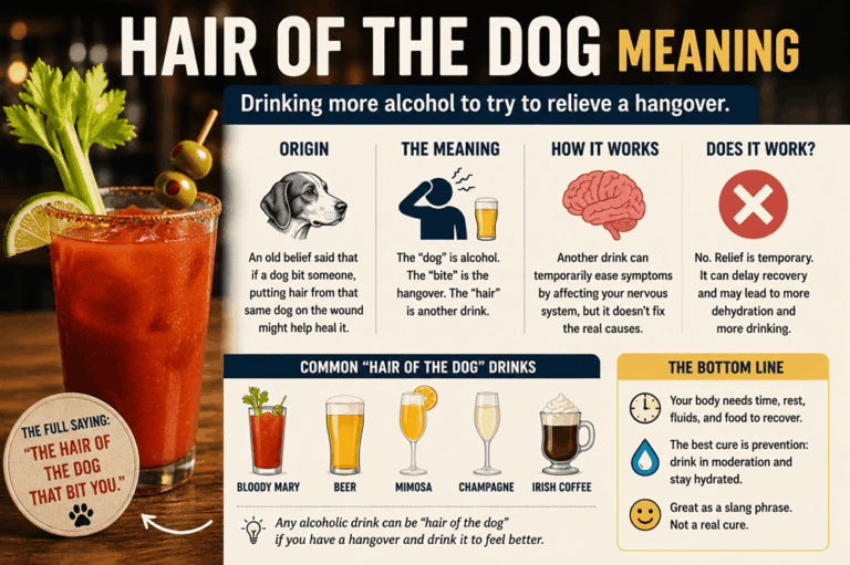 Hair of the Dog Meaning