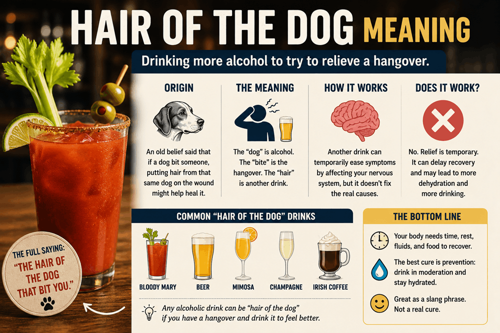 Hair of the Dog Meaning