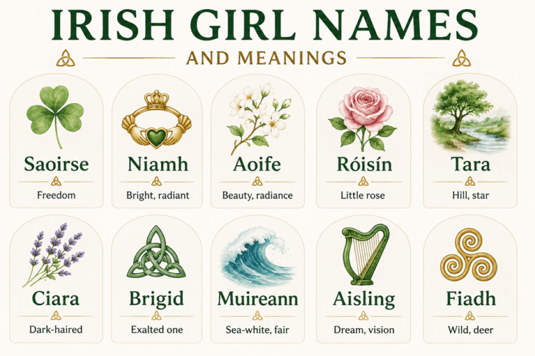 Irish Girl Names and Meanings