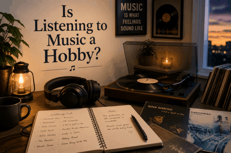 Is Listening to Music a Hobby