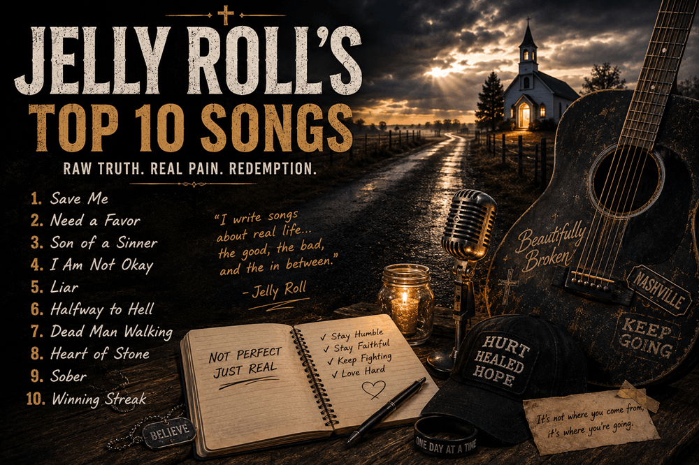 Jelly Roll’s Top 10 Songs