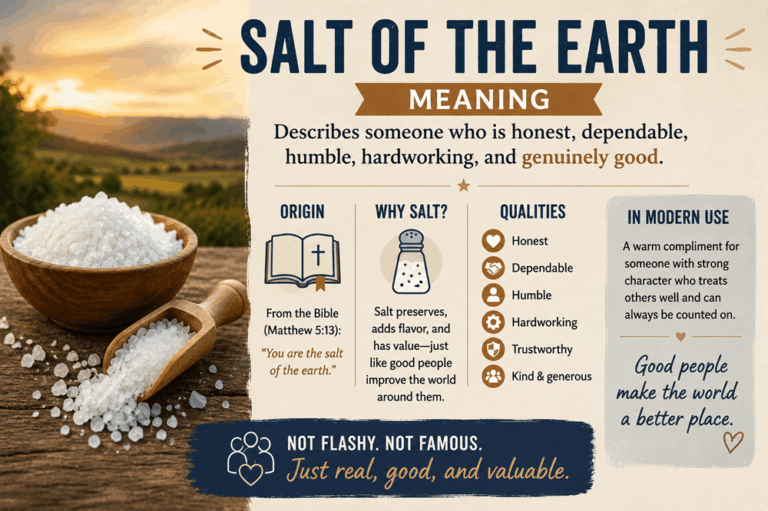 Salt of the Earth Meaning