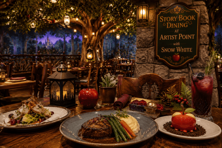 Story Book Dining at Artist Point With Snow White