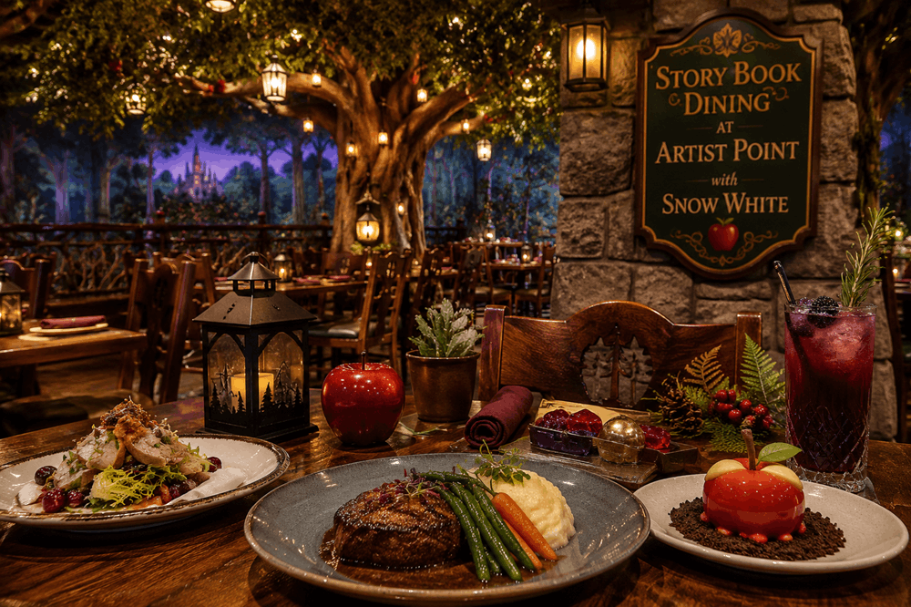 Story Book Dining at Artist Point With Snow White