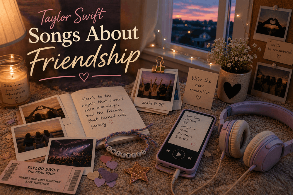 Taylor Swift Songs About Friendship
