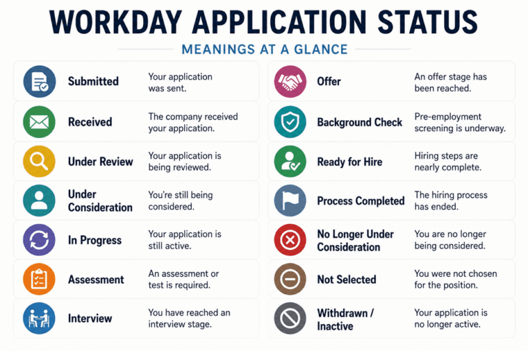 Workday Application Status Meanings