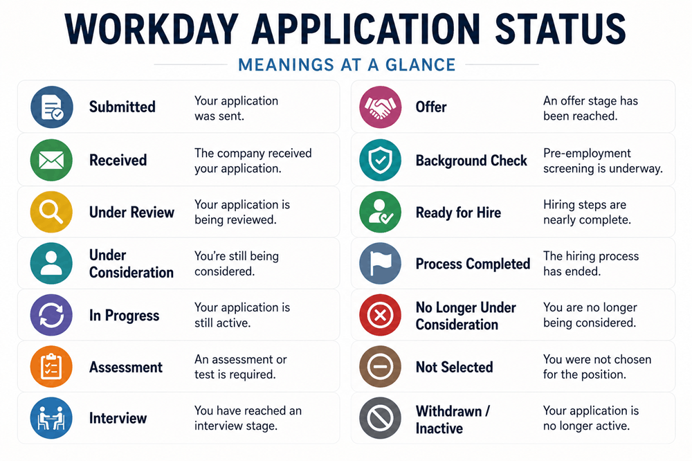 Workday Application Status Meanings