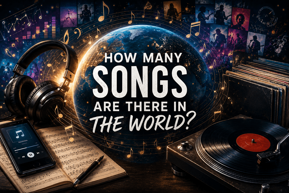 How many songs are there in the world